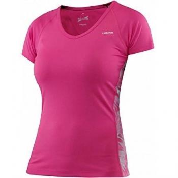 Head Vision W Bee Basic - Camiseta para mujer, color rosa, talla XS
