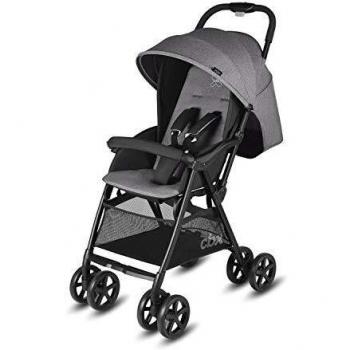 Cbx Yoki - Silla de paseo, ultracompacta, incluye cubierta para lluvia, desde el nacimiento hasta los 15 kg, Comfy Grey