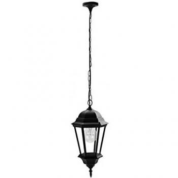 Colgante para Exterior en Aluminio Regulus Negro Regx23x23 Cm Ip44 Fabrilamp