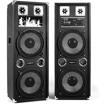 oneConcept BSX-210A pareja de altavoces PA