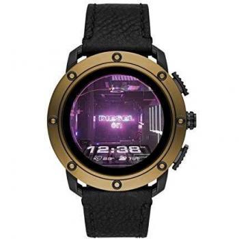 Diesel Smartwatch Pantalla táctil para Hombre de Connected con Correa en Piel DZT2016