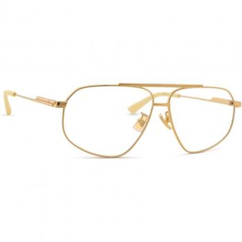 Bottega Veneta BV1196O 002 59 Glasses, unisex, Yellow, Size: 59 MM Sparse