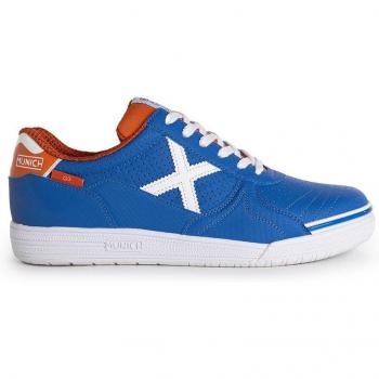 Zapatillas de fútbol sala Munich G-3 Profit 354 Azul