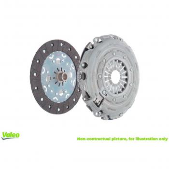 Kit de embrague VALEO 832700 - Clutch Kit, incluye disco de embrague, plato de presión y cojinete