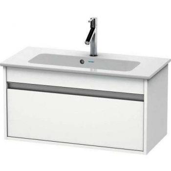 Mueble Bajo Lavabo Duravit Ketho Compact 80 cm, Betongrau Matt, 1 Cajón, Suspendido