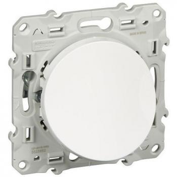 Schneider Electric S520662 Odace, Salida Cables, Blanco