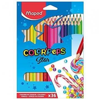 LAPICES DE COLORES 36 UNIDADES MAPED