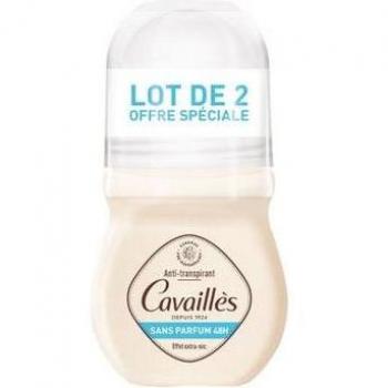 Rogé Cavaillès Desodorante Anti-transpirante Sin Perfume 48h Roll-on 2x50ml