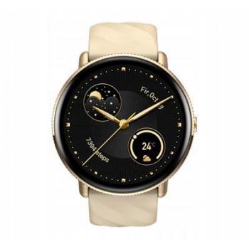 Zeblaze GTR 3 Pro Smartwatch - Gold Stainless Steel with AMOLED Display and Fitness Tracking
