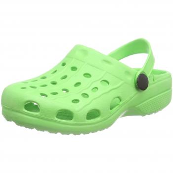Playshoes EVA Clog, Zuecos Unisex niños, Verde Claro