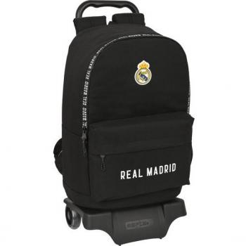Mochila con carro Real Madrid 'Corporativa' - Safta