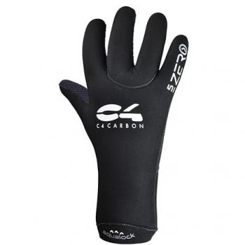 C4 Guantes Neoprene Zero Dry 3.5 Mm - Guantes de neopreno para pesca subacuática, grosor de 3,5 mm, talla XS, diseño Zero Dry que proporciona mínima entrada de agua