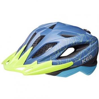 KED Street MIPS 2020 - Casco infantil para ciclismo, color azul y verde, continuidad, infantil, color azul/verde, tamaño M | 53-58cm