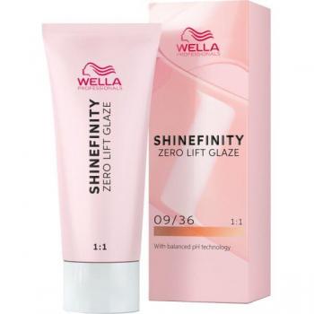 Wella Professionals Shinefinity Zero Lift Glaze 09/36 Vanilla Glaze Tinte temporal 60 ml Blanco female