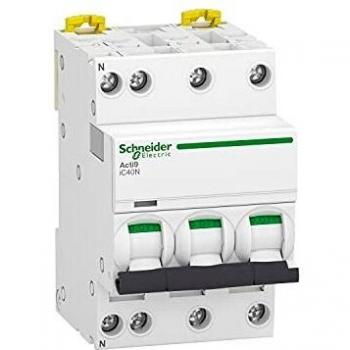 Interruptor Automático en Miniatura Acti 14 IC40N 3PN C 16A 6000A/10kA