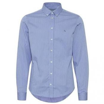Casual Friday Anton Striped Long Sleeve Shirt for Men