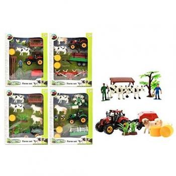 Set Granja Animales y Tractor