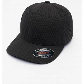 Flexfit 3D Hexagon Jersey Beanie and Cap Collection - Black Adult Size