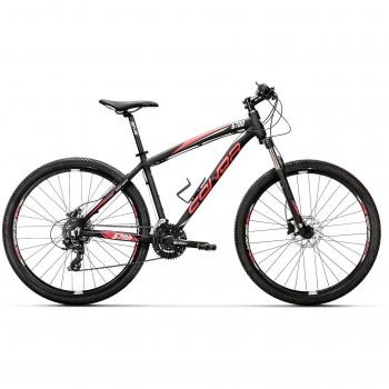 Conor 6700 27,5 Bicicleta Ciclismo Unisex Adulto, Negro/Rojo