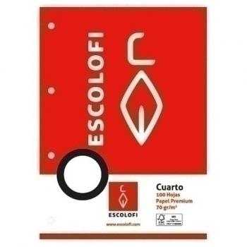RECAMBIO ESCOLOFI 4º 100h 4 TAL. PT.2,5