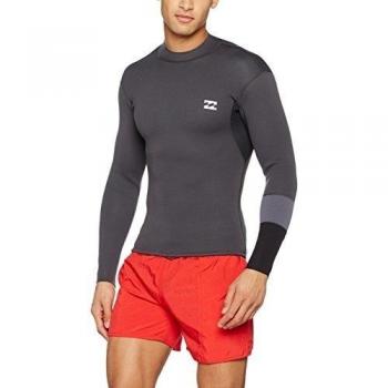 Billabong C42M24 - Camiseta de neopreno de surf para hombre, color Gris, talla X-Large