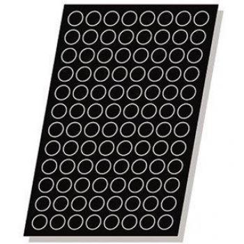 Molde silicona POMPONETTES FLEXIPAN placas, 600 x 400 x 300 x 265 mm/325-Placa de aluminio 400 x 300 mm