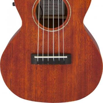Gretsch G9126 A.C.E. Acoustic Electric Ukulele w/Gig Bag, Honey Mahogany Stain