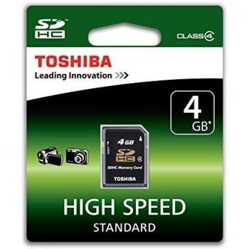Toshiba 4GB SDHC - Tarjeta de memoria