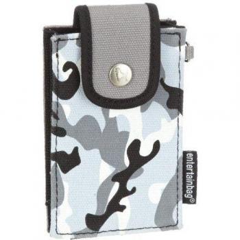 Poodlebags entertainbag - 5th family  - Camouflage  - grey 5EN0212CAMOG - Cartera unisex, color gris, talla 2x12x7 cm