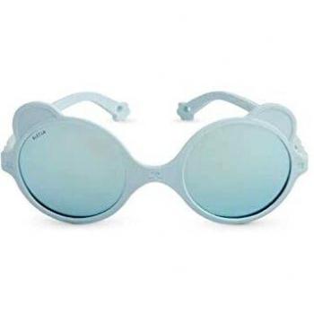 Gafas de Sol para Bebés 0-1 Año Ourson Azul Cielo - Protección UV, Ultra Ligeras y Flexibles