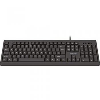 Tastiera USB 2.0 Vultech KEY-609, 105 Tasti, Layout Italiano QWERTY, Negra, Con Filo
