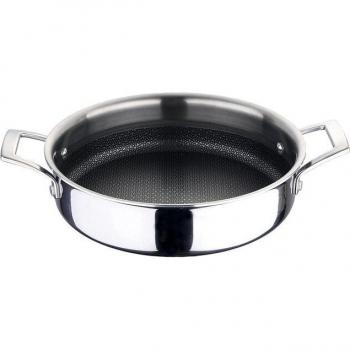 Cacerola Masterpro baja 28x9,4 cm en acero inoxidable