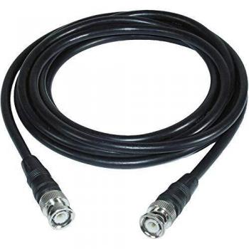 ABUS 10 m BNC Video Cable, Black, Coaxial cable with 1x BNC plug - 1x BNC plug