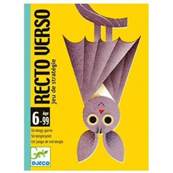 DJECO- Juegos de cartasJuegos de cartasDJECOCartas Recto Verso, Multicolor