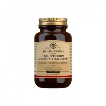 Solgar Brain Works Memory and Concentration 60 Capsules