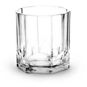 Vajilla Llorca Vaso Whisky Bajo Policarbonato 36 Cl Caja 6 Unidades - Resistente Al Microondas y Apto para Lavavajillas