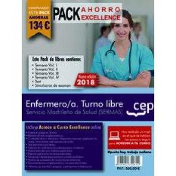 PACK AHORRO EXCELLENCE. Enfermero/a. Turno libre. Servicio Madrileño de Salud