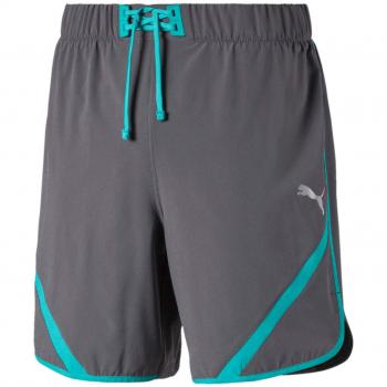 Puma Getfast 7inch Short Pantalones Cortos, Hombre, Castlerock-Blue Turquoise, M