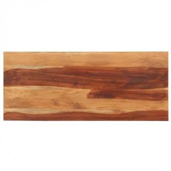 Tablero de mesa madera maciza de acacia 140x60x(2,5-2,7) cm