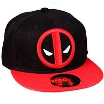 Marvel Casquette Snapback Deadpool-Legend Icon Gorra, Negro, Talla única Unisex Adulto