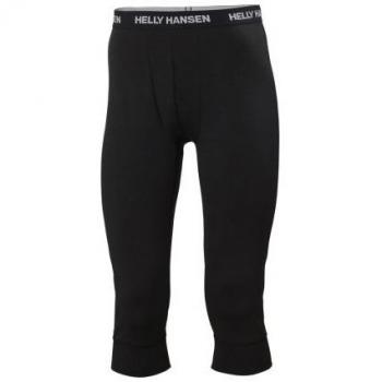 Helly Hansen Men's Lifa Merino Midweight 3/4 Thermal Pants Black XL