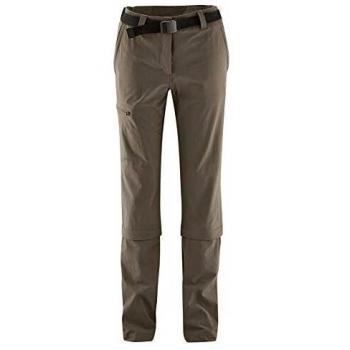Maier Sports Women's Zip-Off Arolla Outdoor Pants - Brown - Size 21
