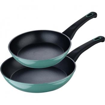Set 2 pzas. cookware aluminio forjado verde