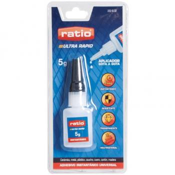 Adhesivo Cianocrilato 5 G. Ratio