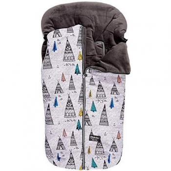 Bimbi Saco Carro Velour 451 Cabañitas 375 30 - Sacos de abrigo, unisex
