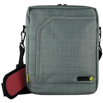 Techair EVO vertical bolso bandolera para portátil de 13, color gris