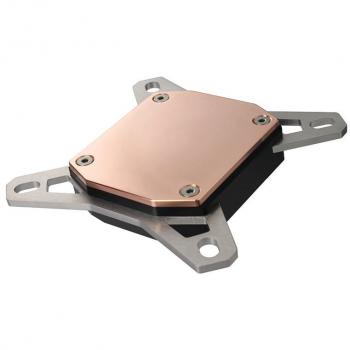 Watercool Heatkiller IV Basic Intel LGA 1X00 Acetal CPU Water Cooler - Black