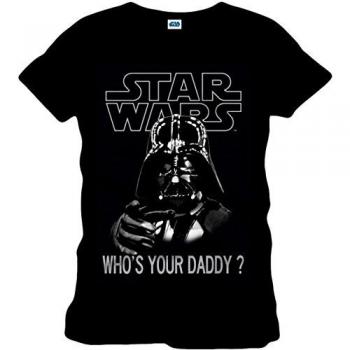 Tshirt homme Star Wars - Who's your daddy - Legend Icon - L, Noir