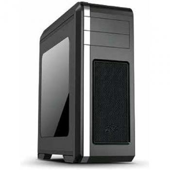 CAJA M-ATX APPROX BOYLE APPGXG25 - 2x5.25' - 6x3.5' - 2xUSB 2.0 - 2xUSB 3.0 - MICROFONO - AURICULAR - MICRO-ATX/ATX/MINI ITX - NEGRO