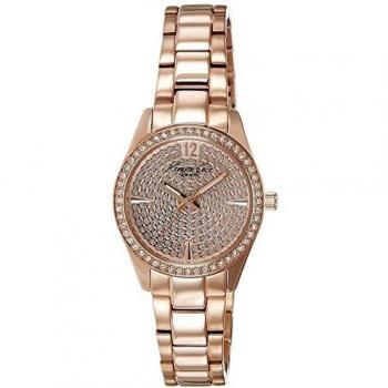 Kenneth Cole Reloj analogico para Mujer de Cuarzo con Correa en Acero Inoxidable IKC0005